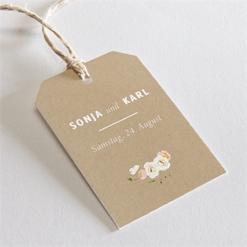 Geschenkanhänger Hochzeit ref. N29195