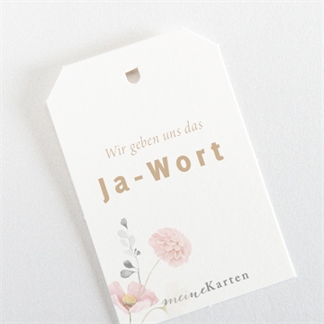 Geschenkanhänger Hochzeit land und poesie - Vue 3