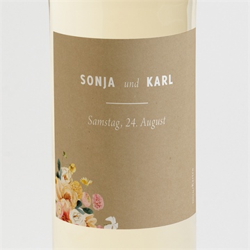 Flaschenetikett Hochzeit ref. N3001703