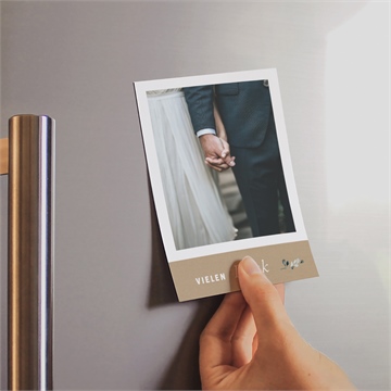 Dankeskarte Hochzeit land und poesie - magnet - Vue 2