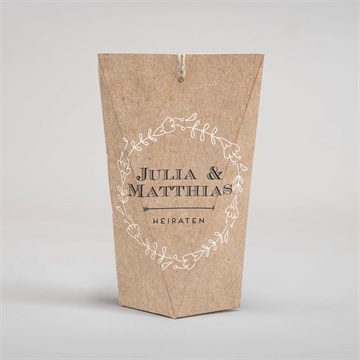 Geschenkbox Hochzeit zurück zur natur - schachtel - vue 4