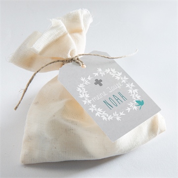 Geschenkanhänger Taufe vogelgezwitscher - Vue 2