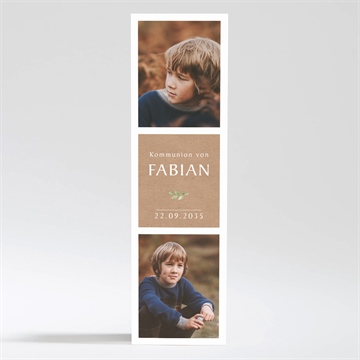 Einladung Kommunion pflanzenillustration - magnet