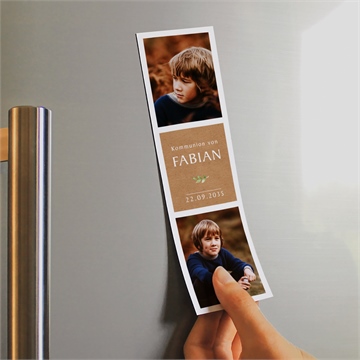 Einladung Kommunion pflanzenillustration - magnet - Vue 2