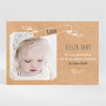 Dankeskarte Taufe ref. N11079