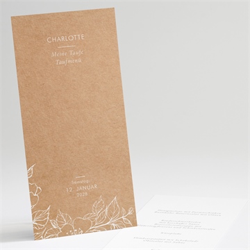 Menükarte Taufe ref. N221110