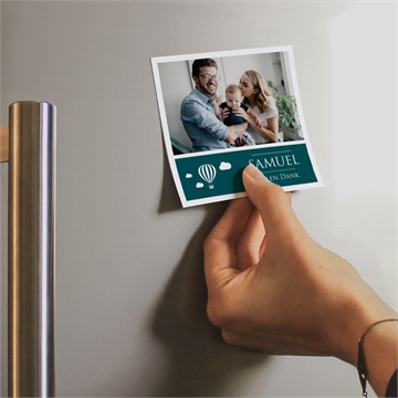 Dankeskarte Geburt collage - Vue 2