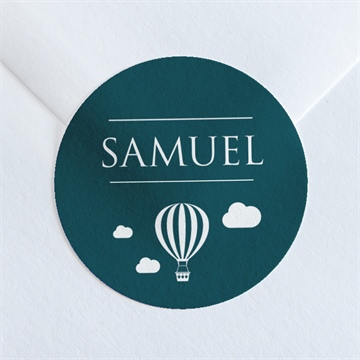 Sticker Geburt collage