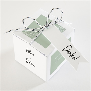 Geschenkbox Hochzeit blühende schönheit - vue 3