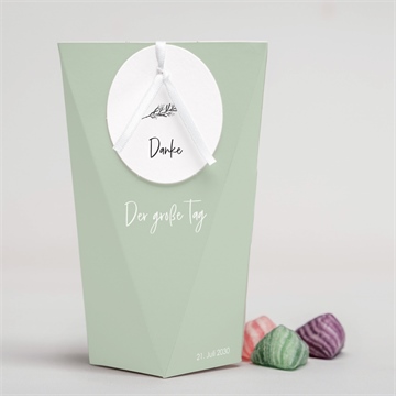 Geschenkbox Hochzeit blühende schönheit - schachtel