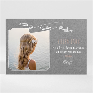 Dankeskarte Kommunion kommunionssymbole