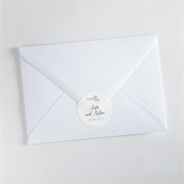 Aufkleber Hochzeit blumenwiese - Vue 3