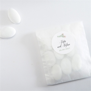 Aufkleber Hochzeit blumenwiese - Vue 4