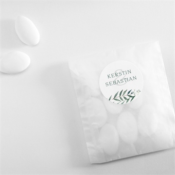 Aufkleber Hochzeit olivenzweig - Vue 4