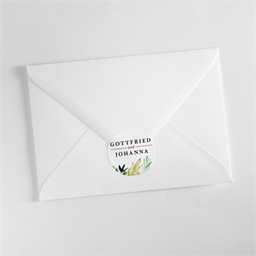 Aufkleber Hochzeit blühende wiese - Vue 3