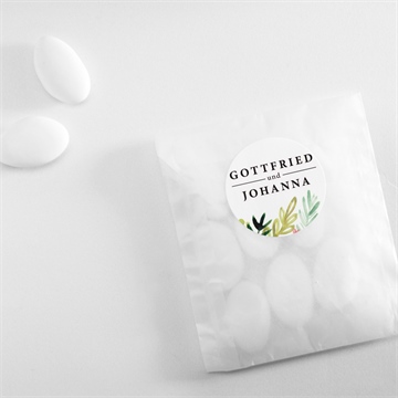 Aufkleber Hochzeit blühende wiese - Vue 4