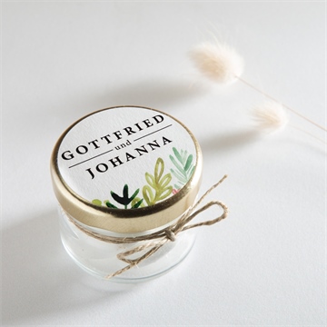 Aufkleber Hochzeit blühende wiese - Vue 2