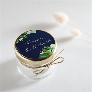 Aufkleber Hochzeit tropische wärme - Vue 2