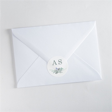 Aufkleber Hochzeit initialen - Vue 3