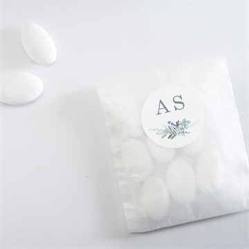 Aufkleber Hochzeit initialen - Vue 4