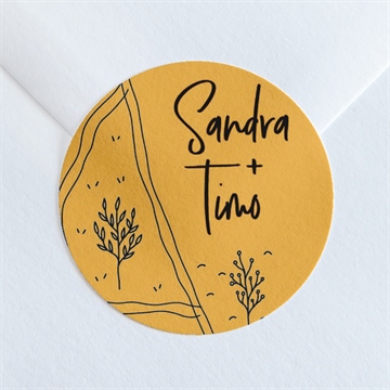 Aufkleber Hochzeit ref. N360132