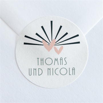 Aufkleber Hochzeit ref. N360135