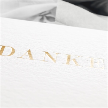 Dankeskarte Geburt rundes initial - Vue 2