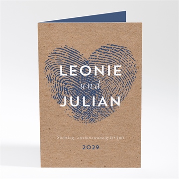 Menükarte Hochzeit ref. N401840