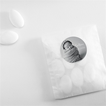 Sticker Geburt magnetkarte - Vue 4