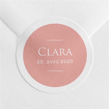 Sticker Geburt häschen mit luftballon