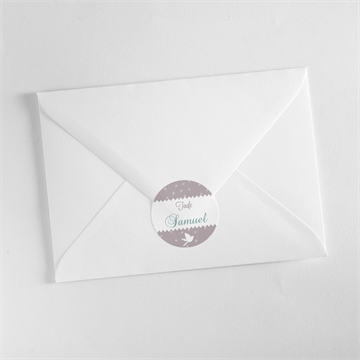 Aufkleber Taufe vogelgesang junge - Vue 3