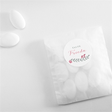 Aufkleber Taufe rosenkranz - Vue 4