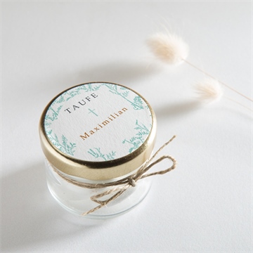 Aufkleber Taufe vintage vogel - Vue 2