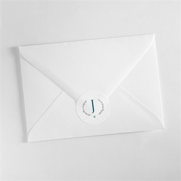 Aufkleber Taufe blätterranke - Vue 3