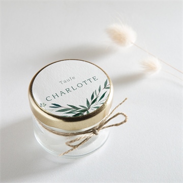 Aufkleber Taufe pflanzenschmuck - Vue 2