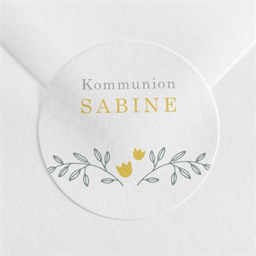 Aufkleber Kommunion profil