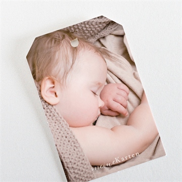 Geschenkanhänger Taufe foto mosaik - Vue 3