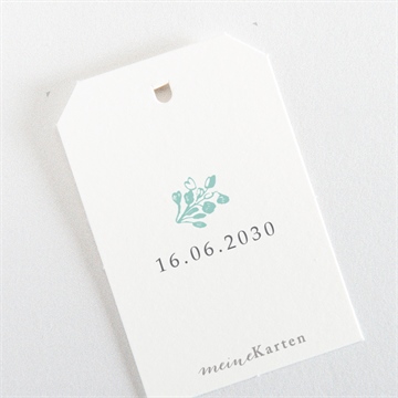 Geschenkanhänger Taufe vintage vogel - Vue 3