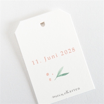 Geschenkanhänger Taufe wildblumen - Vue 3