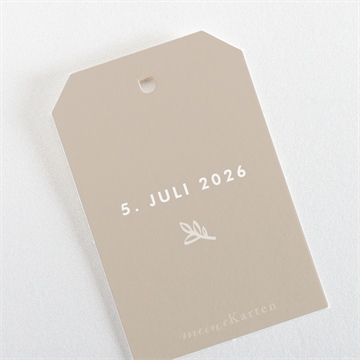 Geschenkanhänger Taufe taube flieg - Vue 3