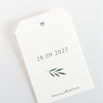 Geschenkanhänger Taufe pflanzenschmuck - Vue 3