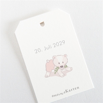 Geschenkanhänger Taufe mein kleines lesezeichen - Vue 3