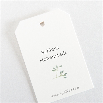 Geschenkanhänger Hochzeit olivenzweig - Vue 3