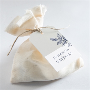 Geschenkanhänger Hochzeit blühender zweig - Vue 2