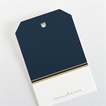 Geschenkanhänger Hochzeit art déco - Vue 3