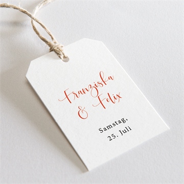 Geschenkanhänger Hochzeit frühlingsdüfte