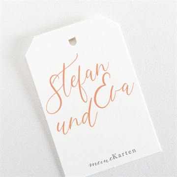 Geschenkanhänger Hochzeit exzentrik - Vue 3