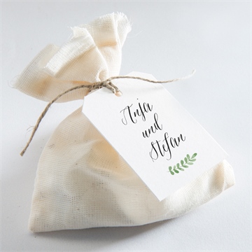 Geschenkanhänger Hochzeit blumenwiese - Vue 2