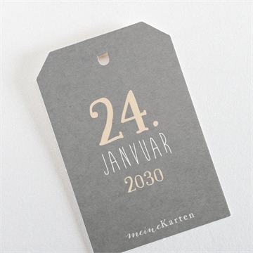 Geschenkanhänger Taufe symbolisch - Vue 3