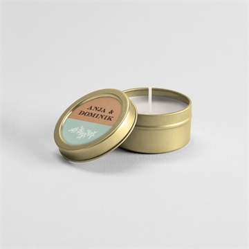 Kerze Hochzeit kleines origami - Vue 2